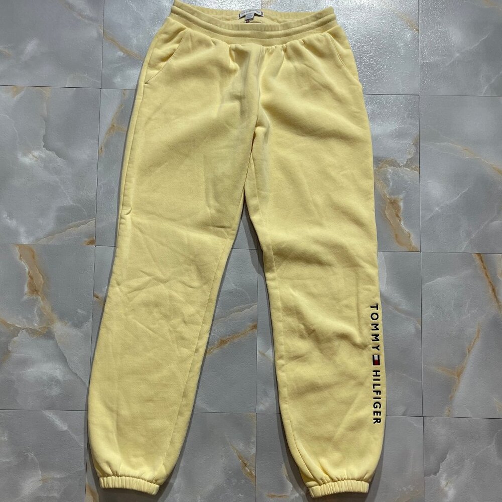 Yellow Women's Tommy Hilfiger Joggers Sz XXS